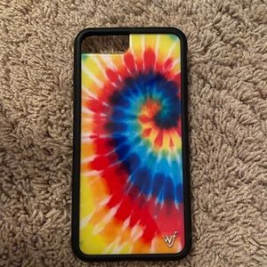 Tie Dye Wildflower I phone 8 plus case